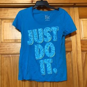 Just Do It blue Nike T shirt